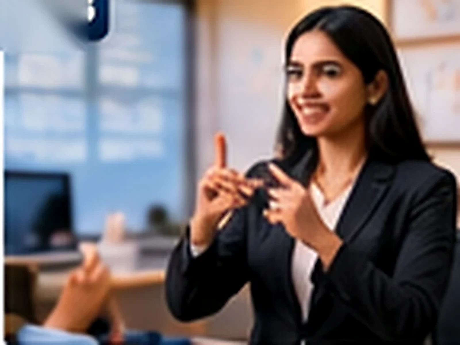 Illustration for Indian Sign Language for Customer Service Professionals