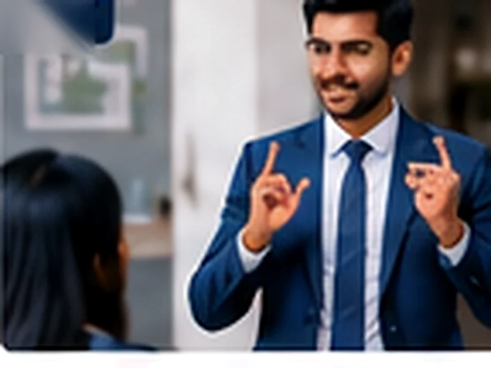 Illustration for How Interprex Helps Working Professionals Learn Indian Sign Language
